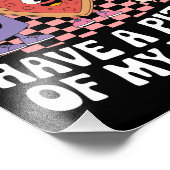 Mijn leerlingen hebben een pizza van mijn hart foto afdruk (Hoek)