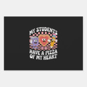 Mijn leerlingen hebben een pizza van mijn hart inpakpapier vel (Voorkant)