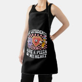 Mijn leerlingen hebben een pizza van mijn hart schort (Insitu)