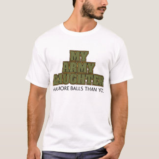 Mijn legerdochter t-shirt