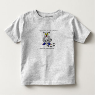 Mijn Lemur Ad Toddler's Shirt