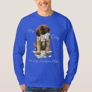 Mijn Leonberger Ate Mijn Lesson Plan T-shirt
