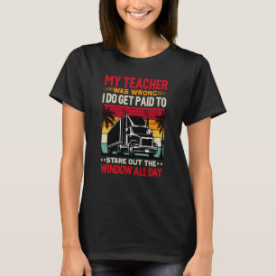 Mijn leraar had het mis. Ik krijg betaald T-shirt