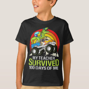 Mijn leraar heeft 100 dagen van mij overleefd Funn T-shirt