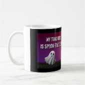“Mijn leraar is spook‑tastisch!” Halloween mok (Links)