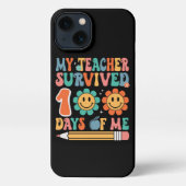 Mijn leraar overleefde 100 dagen. iPhone hoesje (Achterkant)