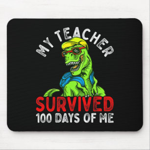 Mijn leraar overleefde 100 dagen van mij 100 dagen muismat