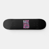 Mijn leraar overleefde 100 dagen van mij Disco Gro Persoonlijk Skateboard (Horizontaal)