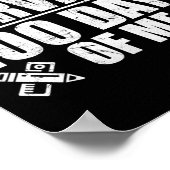 Mijn leraar overleefde 100 dagen van mij leuke stu poster (Hoek)