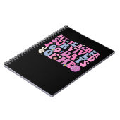 Mijn leraar overleefde 100 dagen van mijn disco gr notitieboek (Linkerzijde)