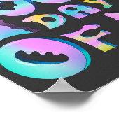 Mijn leraar overleefde 100 dagen van mijn grappige poster (Hoek)