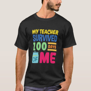 Mijn leraar overleefde 100 dagen van mijn grappige t-shirt