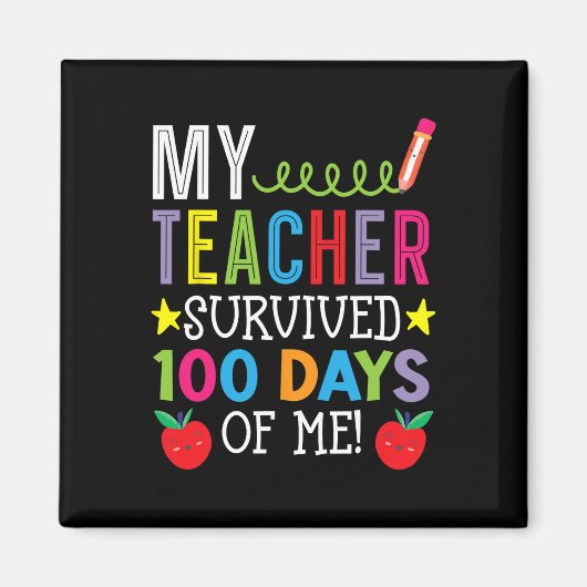 Mijn leraar overleefde 100 dagen van mijn student magneet (Voorkant)