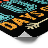 Mijn leraar overleefde 100 Days of Me Fun 100 Scho Poster (Hoek)