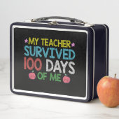 Mijn leraar overleefde de 100ste dag van mijn scho (In situ)