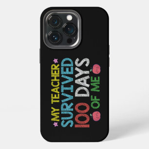 Mijn leraar overleefde de 100ste dag van mijn scho iPhone 13 pro hoesje
