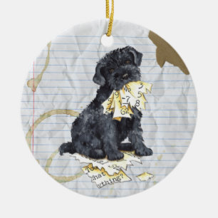 Mijn lerarenplan keramisch ornament