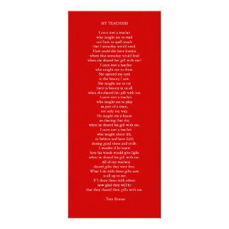 MIJN LERERS RECLAMEKAART