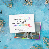 Mijn lesbische trouwerij met gevonden dame, word m kaart