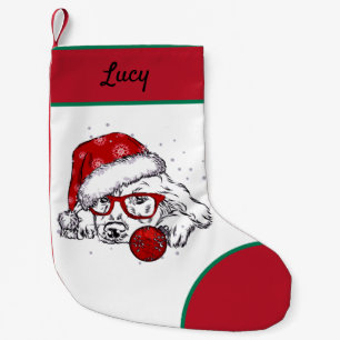 Mijn leuke kleine puppy Merry kerst Kerstsok