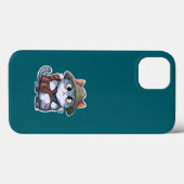 Mijn leukste katten op mijn telefoon Case-Mate iPhone case (Achterkant (horizontaal))