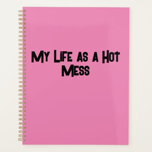Mijn leven als Hot Mess Planner (Voorkant)