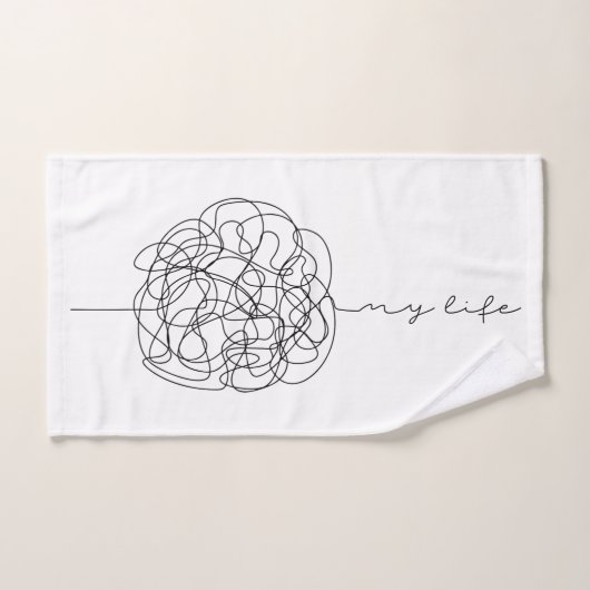 Mijn Leven Bad Handdoek (Handdoek)