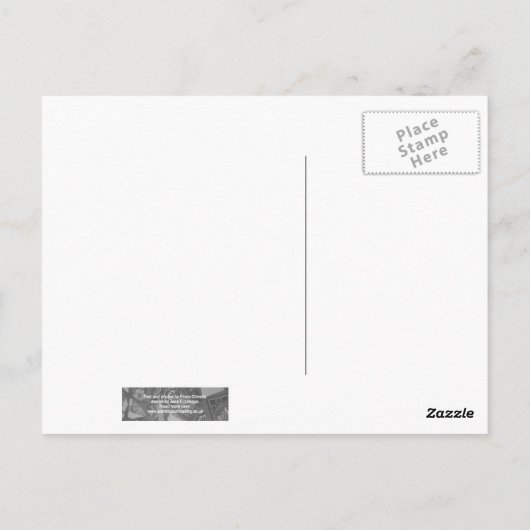 Mijn leven briefkaart (Achterkant)