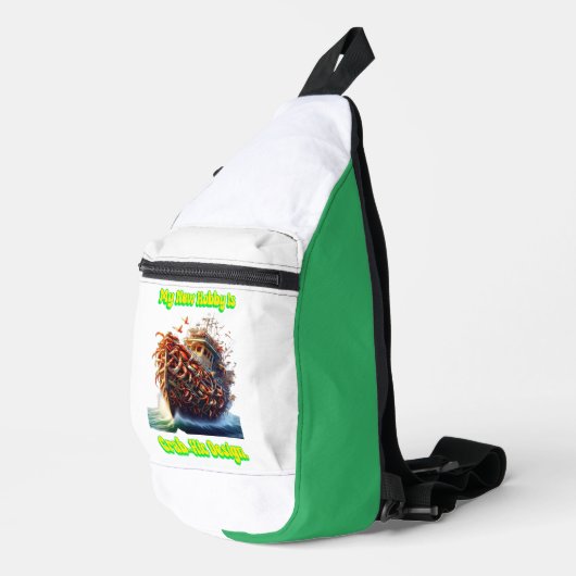 Mijn leven gaat veranderen sling bag (Rechterhoek)