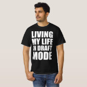 Mijn leven in concept t-shirt (Voorkant volledig)