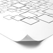 Mijn leven in weken. Levenskalender. 80 jaar. Poster (Hoek)