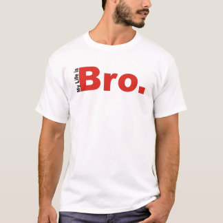 Mijn leven is Bro WifeBeater T-shirt