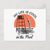 Mijn leven is cool in het zwembad - Perfect zwemon