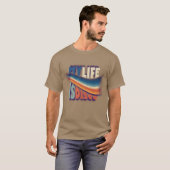 Mijn leven is Disco meisje T-shirt (Voorkant volledig)