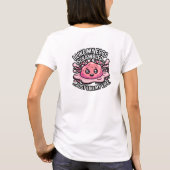 Mijn leven is gesloopt t-shirt (Achterkant)