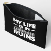 Mijn leven is in ruins Funny Archeology Etui (Open)