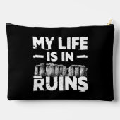 Mijn leven is in ruins Funny Archeology Etui (Achterkant)