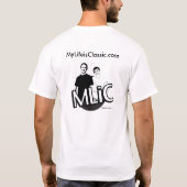 Mijn leven is Klassiek T-shirt (Achterkant)