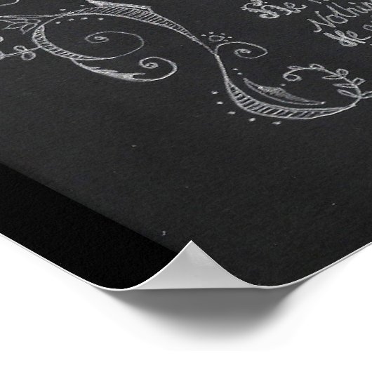 Mijn leven is maar een weven poster (Hoek)