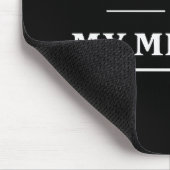 Mijn Leven Is Mijn Boodschap – Minimaal Statement  Muismat (Hoek)