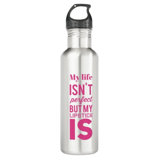 Mijn leven is niet perfect4 waterfles (Voorkant)