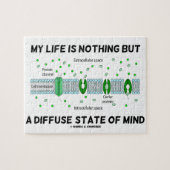 Mijn leven is niets anders dan een verwarde staat  legpuzzel (Horizontaal)