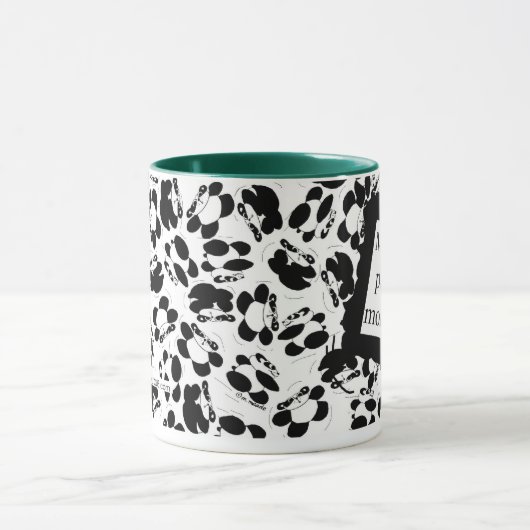 Mijn leven is panda-monium mok (Midden)