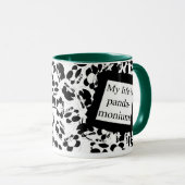 Mijn leven is panda-monium mok (Voorkant rechts)