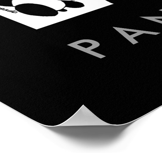 Mijn leven is panda-monium poster (Hoek)