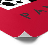 Mijn leven is panda-monium poster (Hoek)