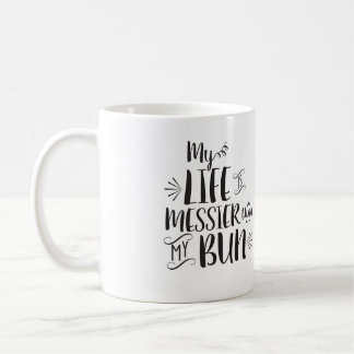 Mijn leven is serieuzer dan mijn mok. koffiemok