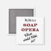 Mijn leven is soap opera Nikki Magnet (Voorkant / Achterkant)