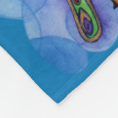 Mijn leven, mijn keuze" Diabetes - Aangepaste verp Fleece Deken (Hoek)