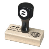 Mijn leven, mijn keuze. Prinses-achtige vrouw & Fr Rubberstempel (Stempel)